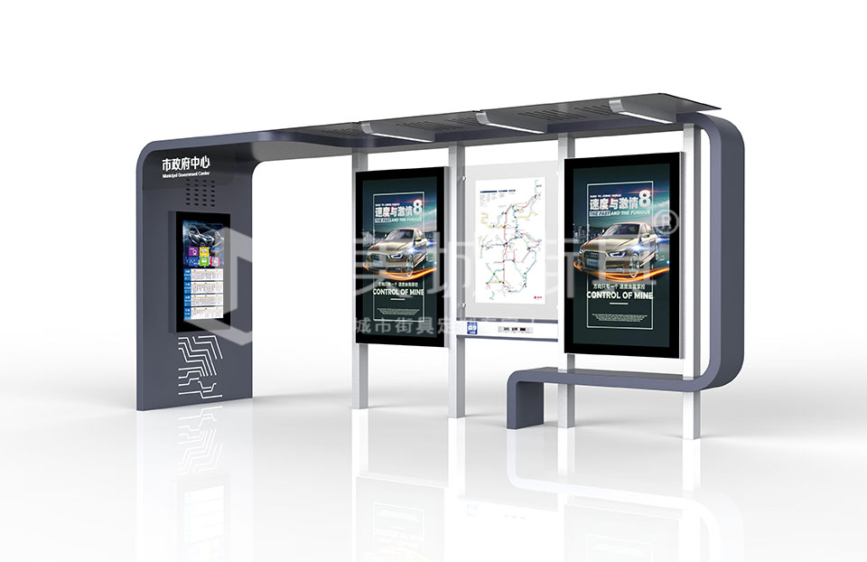 大型城市候車(chē)亭廠家 大型城市候車(chē)亭廠家