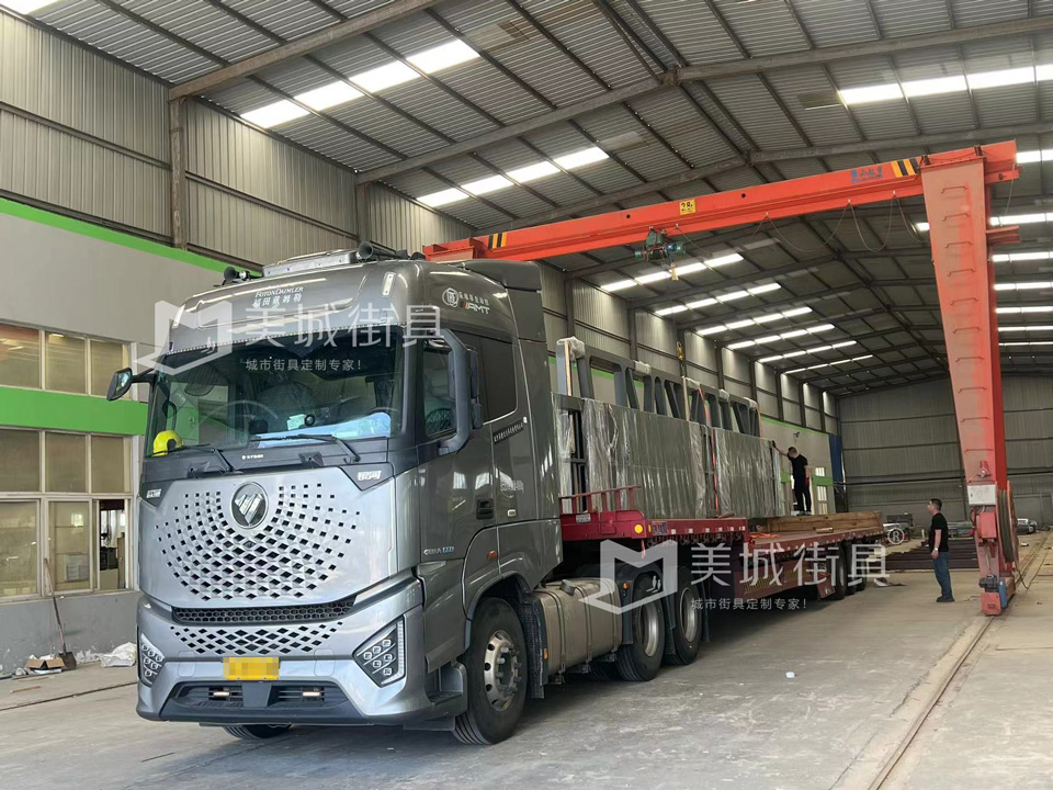 2024.4.25安徽合肥公交候車亭發(fā)貨案例實拍 2024.4.25安徽合肥公交候車亭發(fā)貨案例實拍